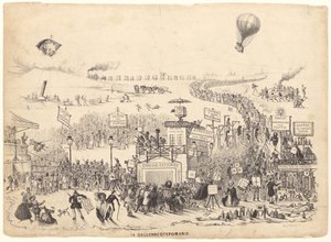 Daguerreotypomania by Theodore Maurisset
